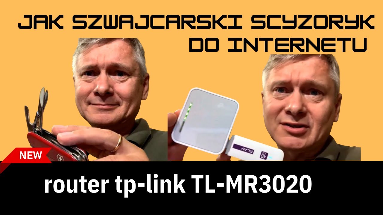 Najlepszy router mobilny z RJ45: tp-link TL-MR3020