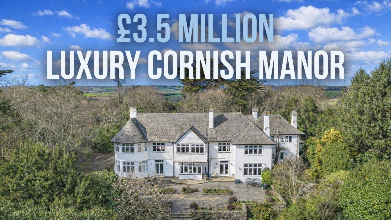 Inside a £3.5 Million Luxury Manor House in Cornwall | Property Tour