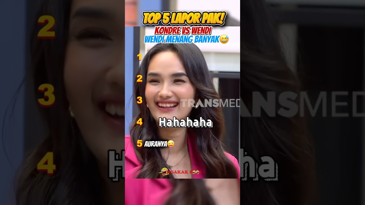 TOP 5 LAPOR PAK! WENDI MENANG BANYAK! #laporpaktrans7 #lucu #viral