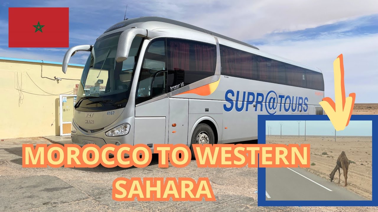 Crazy 23 hours Morocco Bus Ride! Marrakech to Dakhla