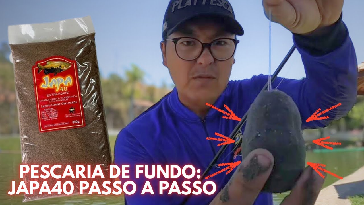PESCARIA DE FUNDO NA JAPA40 NO HOTEL FAZENDA M1!!!