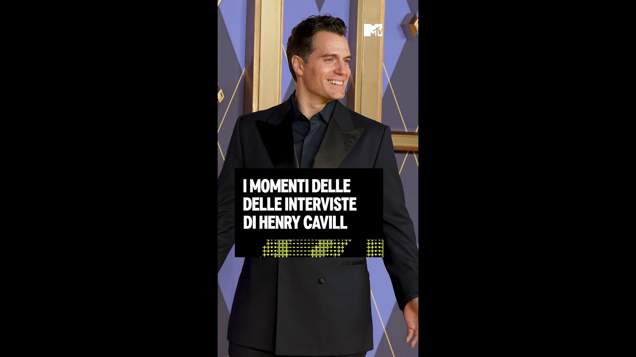 Henry Cavill e i momenti top delle sue interviste | MTV Celeb