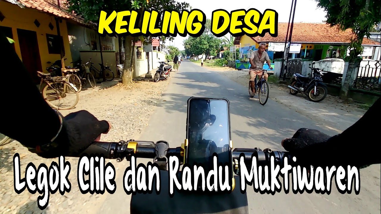 Gowes keliling pedesaan di Jawa Tengah || Lintasi Desa Legok clile & Randu Muktiwaren