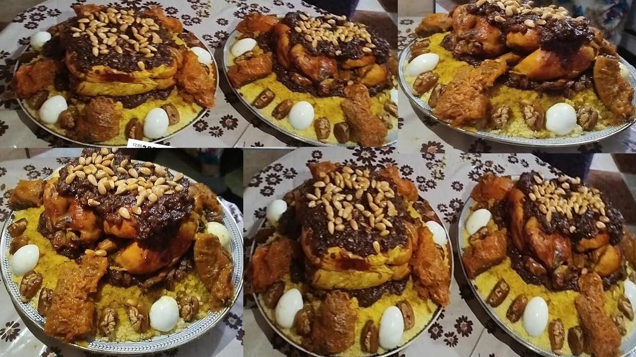طريقة طياب كسكسو بالتفاية ديال المناسبات 👌بجميع اسرار طباخات 👌سر تعليكة ديال تفاية ولكرعة معلكة ياسل