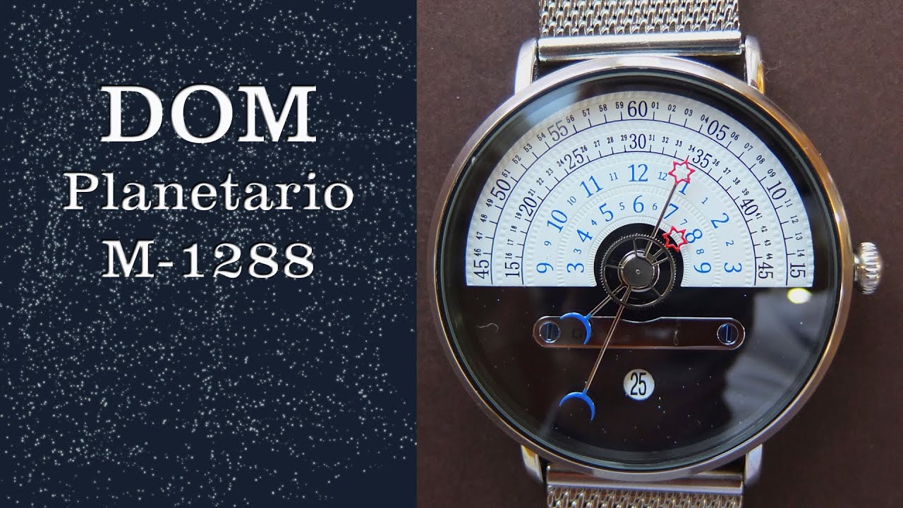 DOM Planetario (M-1288): Un pequeño universo en tu muñeca.