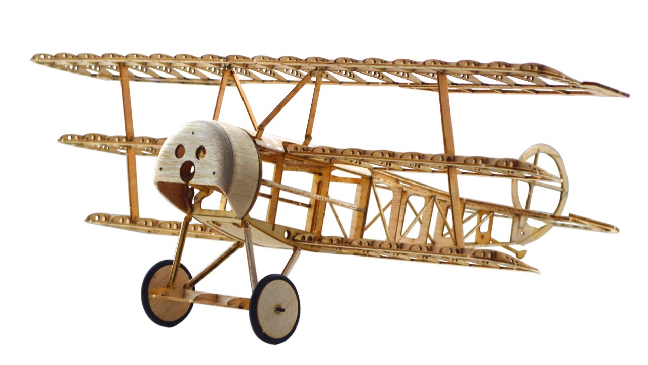 Сборка и обзор микрорадиоуправляемой модели Tony Ray Fokker Dr1