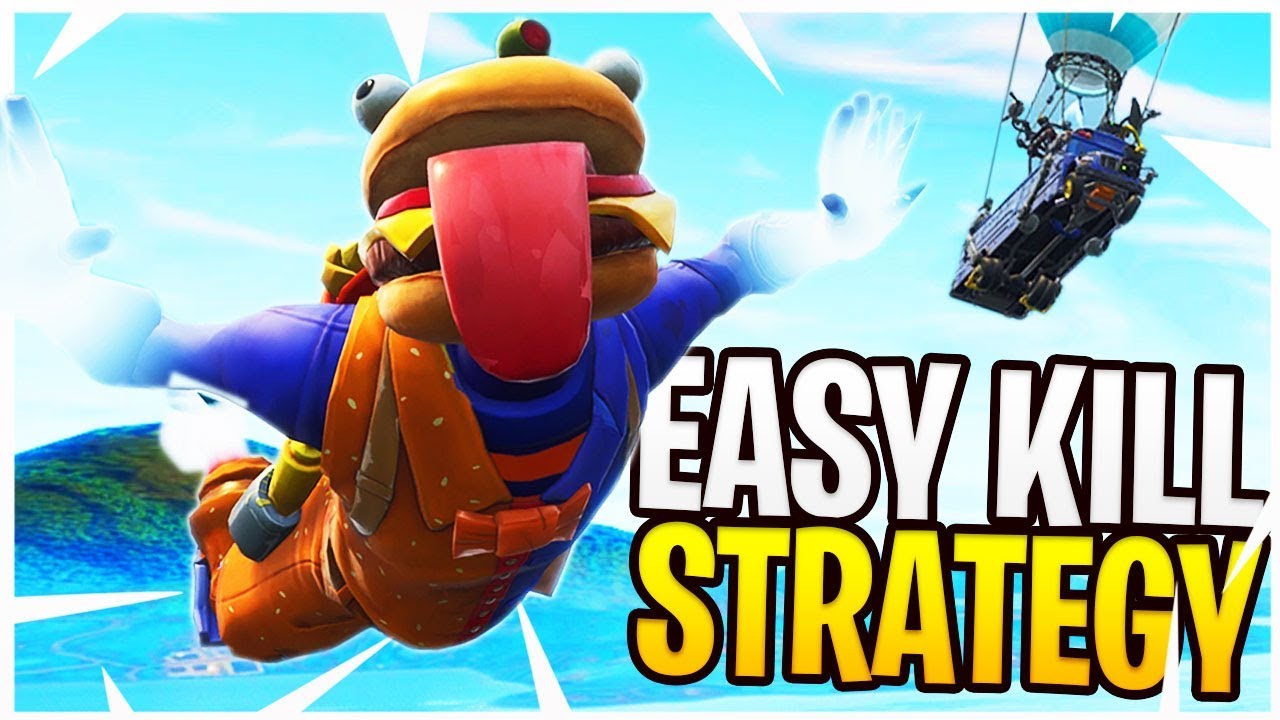 Лучшая стратегия свободных убийств! — Соло Fortnite BR для PS4 Pro!