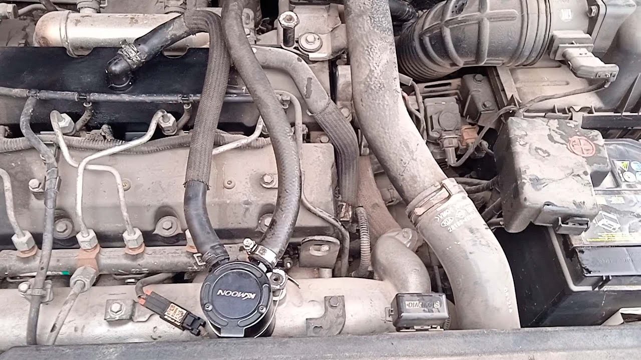 Kia Carnival 2007 crdi recirculacion de aire. Truco.