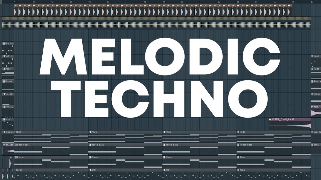 How to Make MELODIC TECHNO!! - FL Studio Tutorial (+FREE FLP)