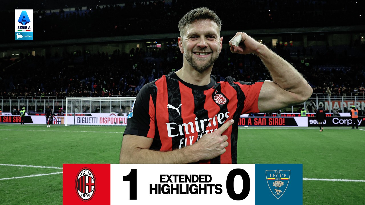 Extended Highlights | La prima di Füllkrug | Milan 1-0 Lecce | Serie A 2025/26