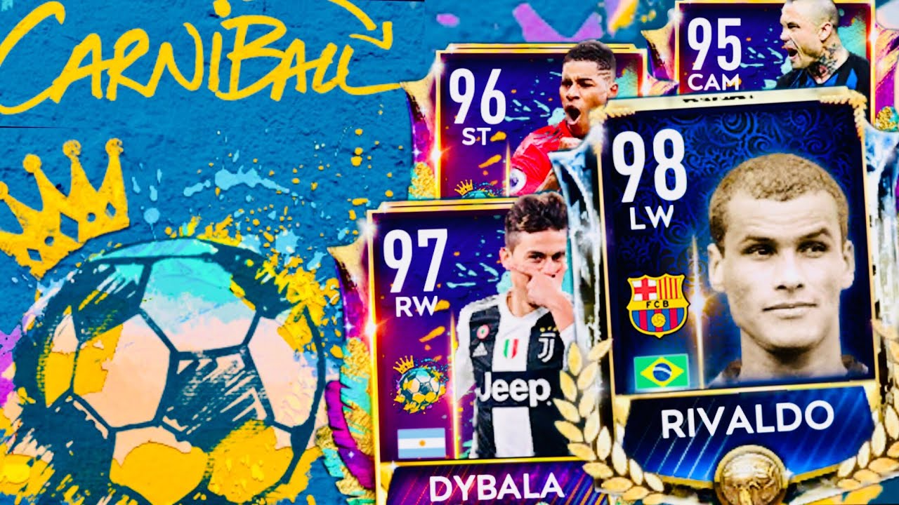 CARNIBALL BUNDLE PACKS OPENING ! WE GOT CARNIBALL MASTERS ! Prime icon Rivaldo in fifa Mobile 19