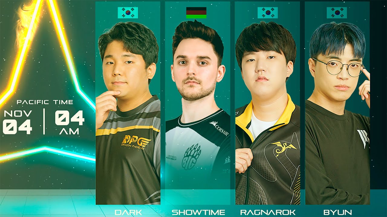 Dark, ShoWTimE, ByuN, Ragnarok | Группа D | AfreecaTV Champions Cup