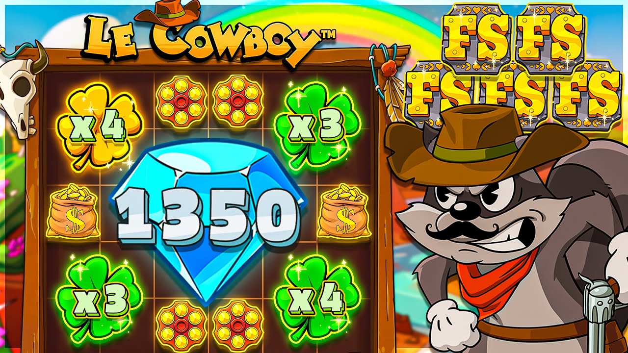 HUGE 1350X DIAMOND On LE COWBOY SLOT!!