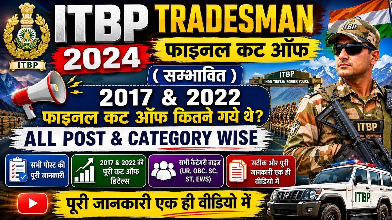 ITBP Tradesman Exam Date 2026 |  #itbpdriver  #itbprecruitment2023 #itbprecruitment #sarkariresult 