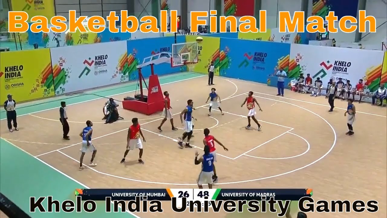 Basketball Final - University of Mumbai Vs University of Madras | Khelo India University Games 2020