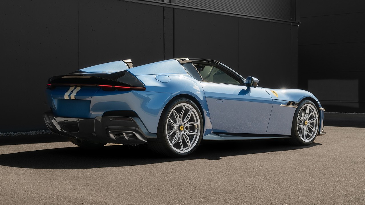 Ferrari 12Cilindri Exhaust-System comparison. Stock / Sport / Race by Novitec
