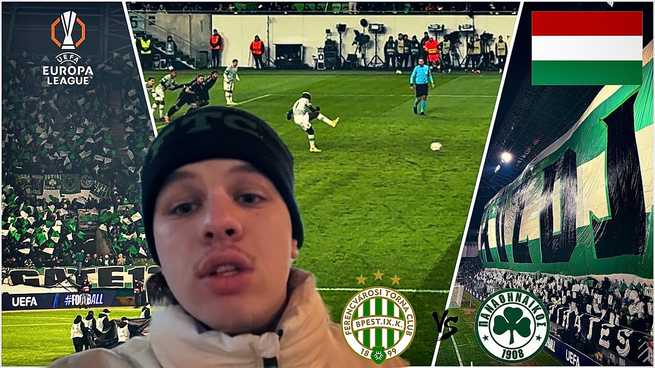 FERENCVÁROS & PANATHINAIKOS ULTRAS' Choreo in the UEL!