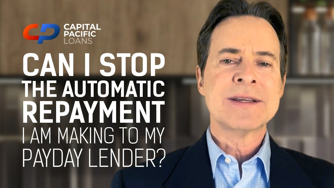 Can I Stop Payday Loans Companies Taking Automatic Payments?