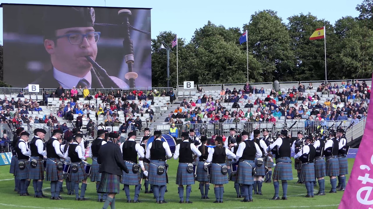 World Pipe Band Championships 2019 - Medley - Boghall & Bathgate Caledonia [4K/UHD]