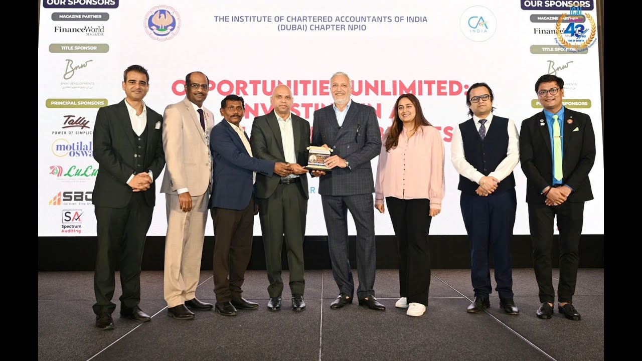 Numbers to Network: The Art of Valuation, at the ICAI Investment Summit by Mr. Bilal Moti MRICS