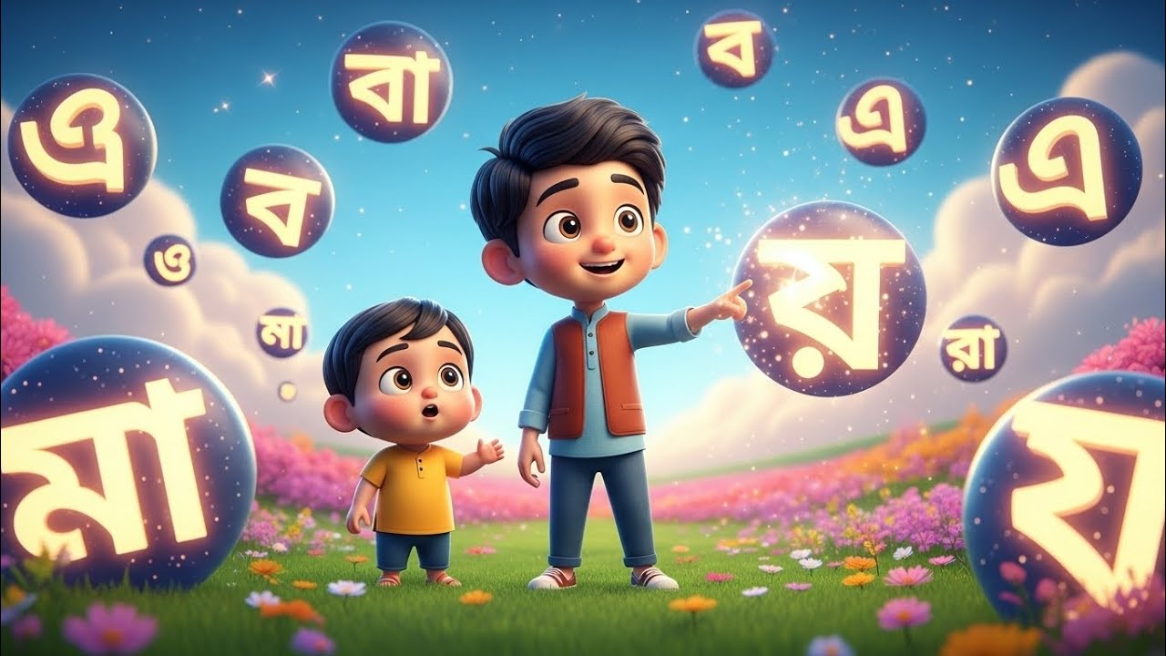 বাংলা ব্যঞ্জনবর্ণ । Banjonborno । কখগঘ। Bengali Alphabet । বাংলা বর্ণমালা ।।