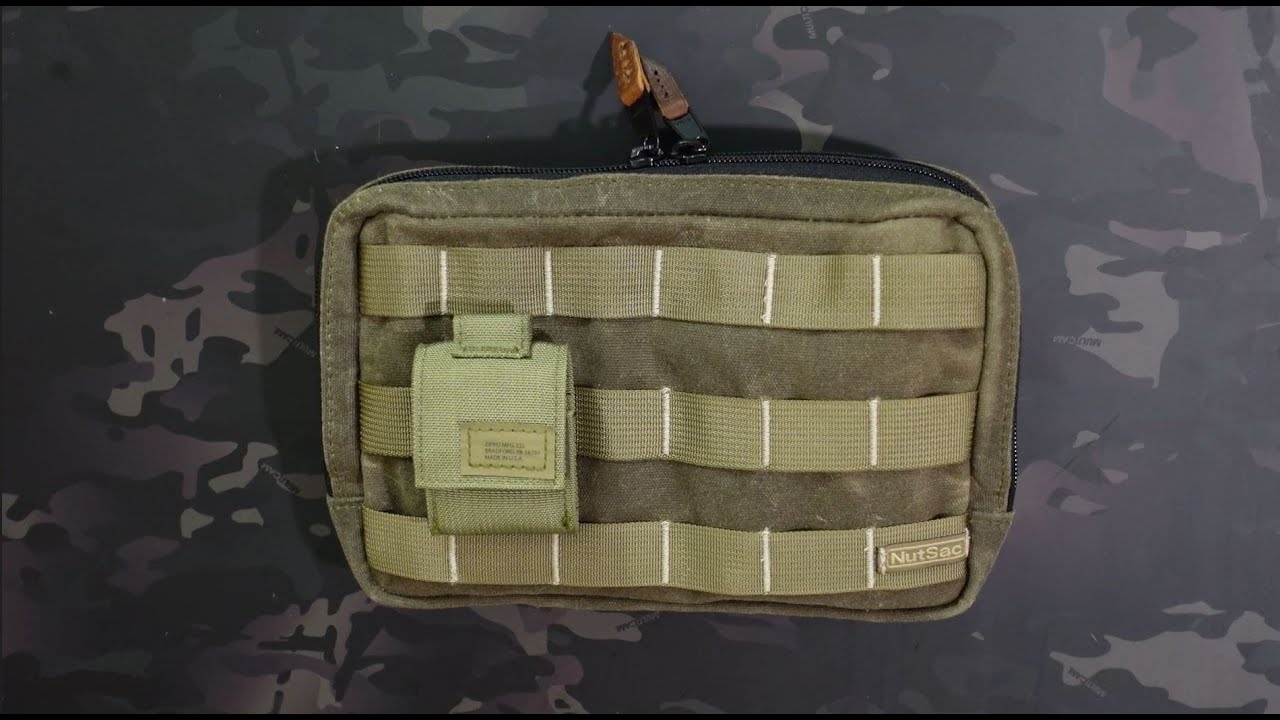 Nutsac Double Admin Pouch Overview and EDC Loadout