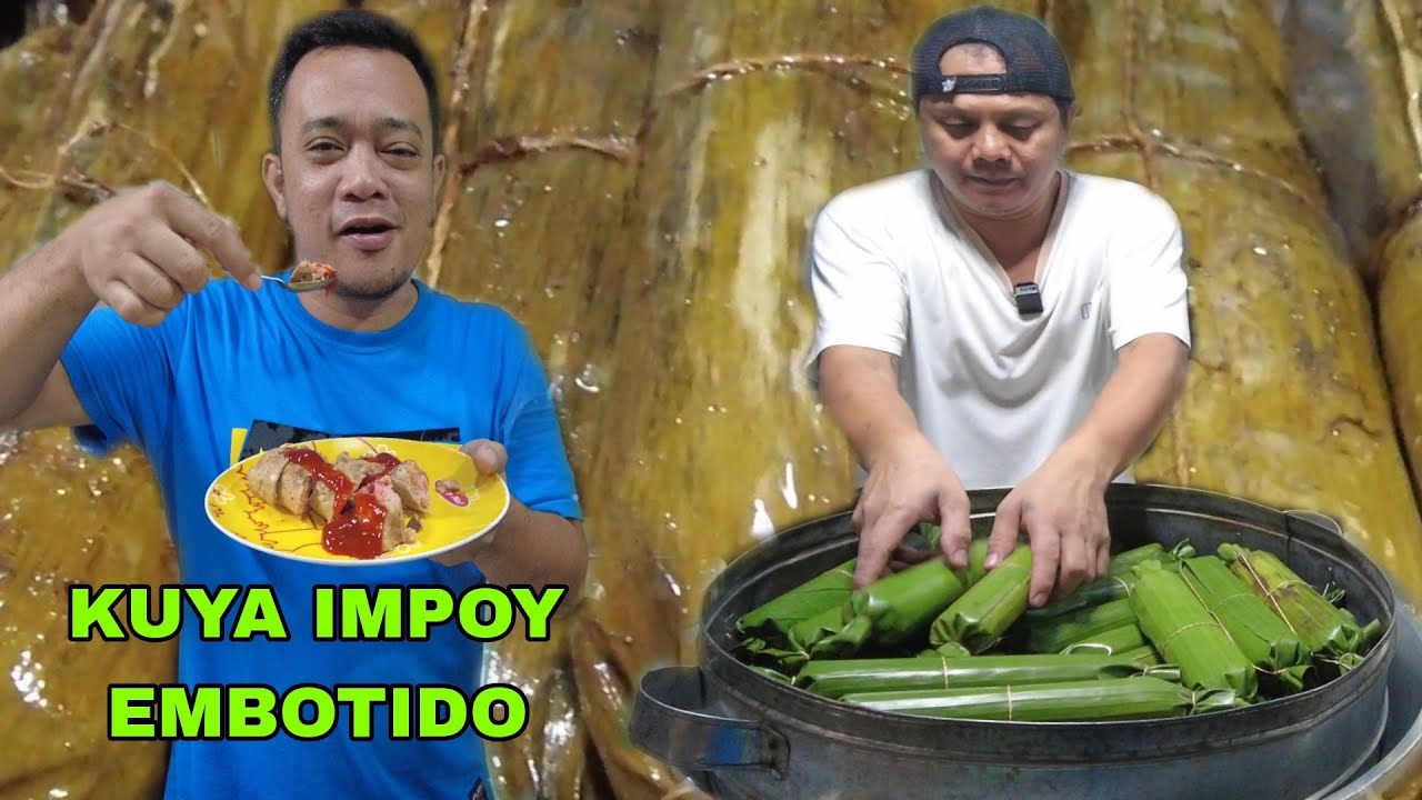 HOW TO COOK PORK EMBOTIDO or MORCON!( chef IMPOY'S JOURNEY)Batangas style.