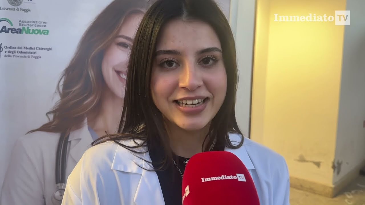 FOGGIA, 60 UNIVERSITARI INDOSSANO IL CAMICE BIANCO
