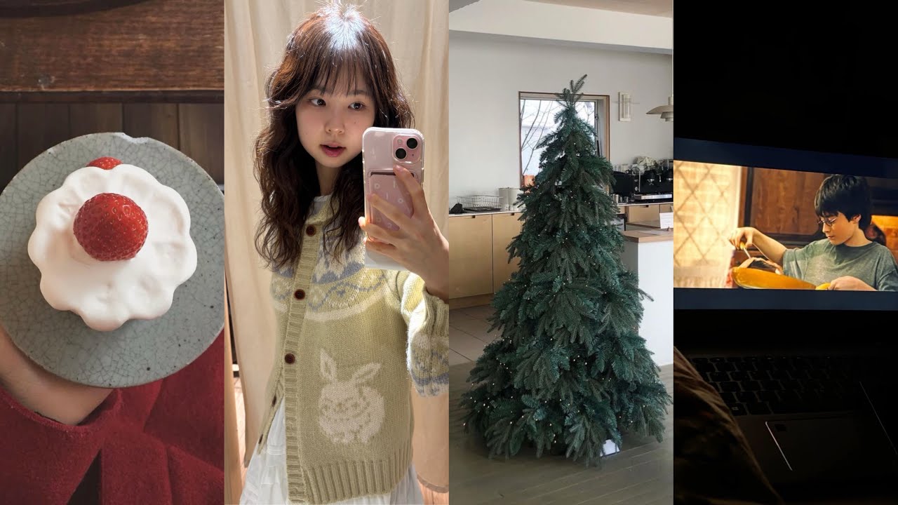 독거 대학생이 홀로 연말을 보내는 브이로그