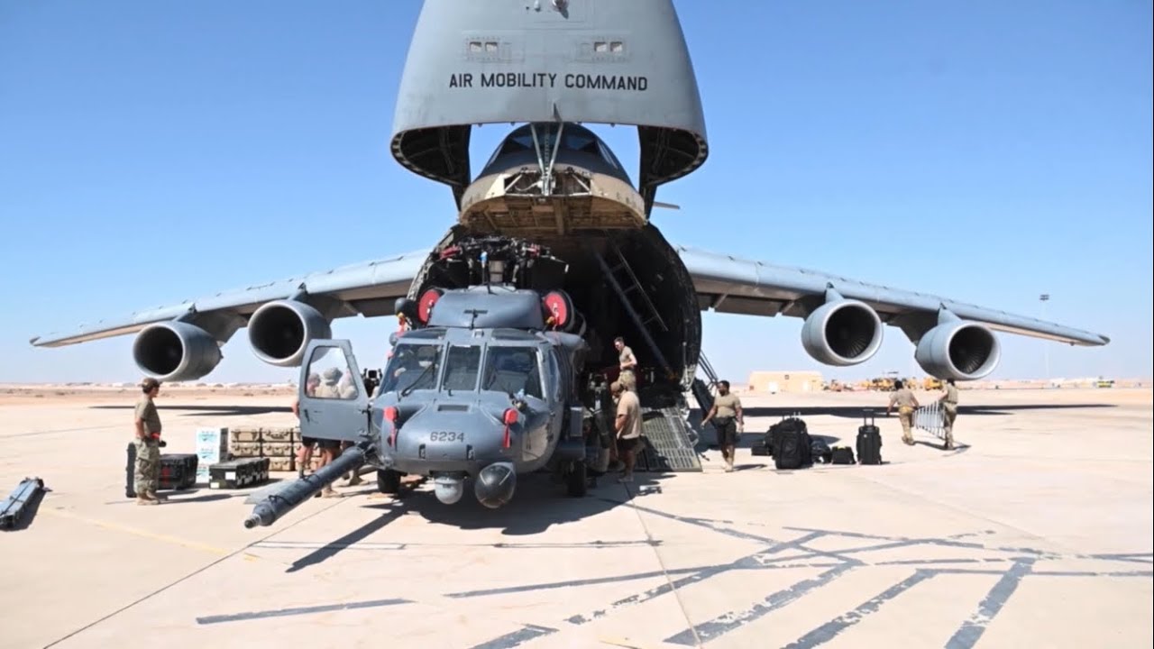 C-5 Swallowed a Helicopter, Mashallah.