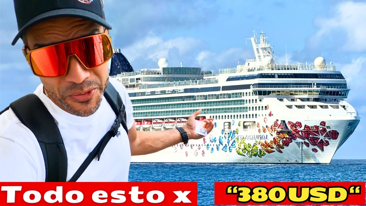 NORWEGIAN GEM $380 por Pareja el FIN DE SEMANA | Recorrido, Experiencia y OPINION Sincera