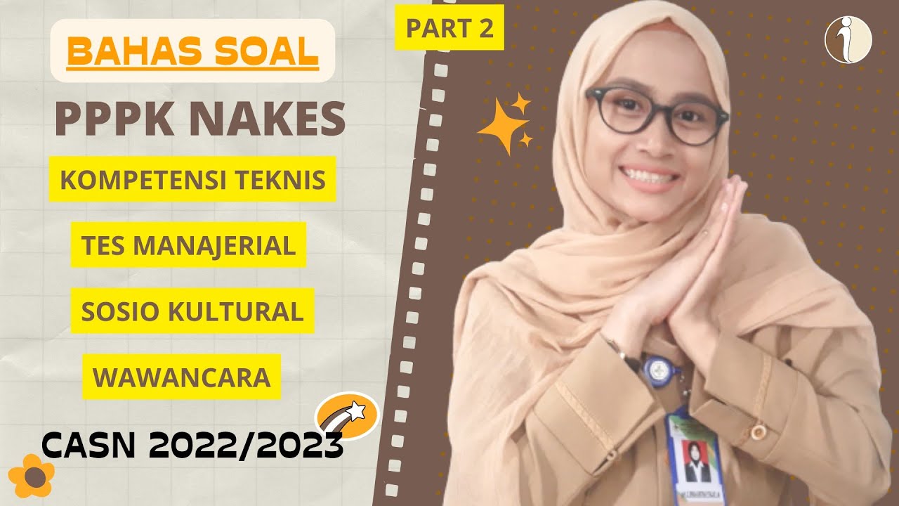 BEDAH SOAL PPPK TENAGA KESEHATAN 2022 LENGKAP DAN TERUPDATE‼️