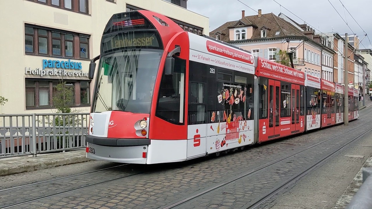 Straßenbahnen / Trams in Freiburg im Breisgau (Mai 2024)