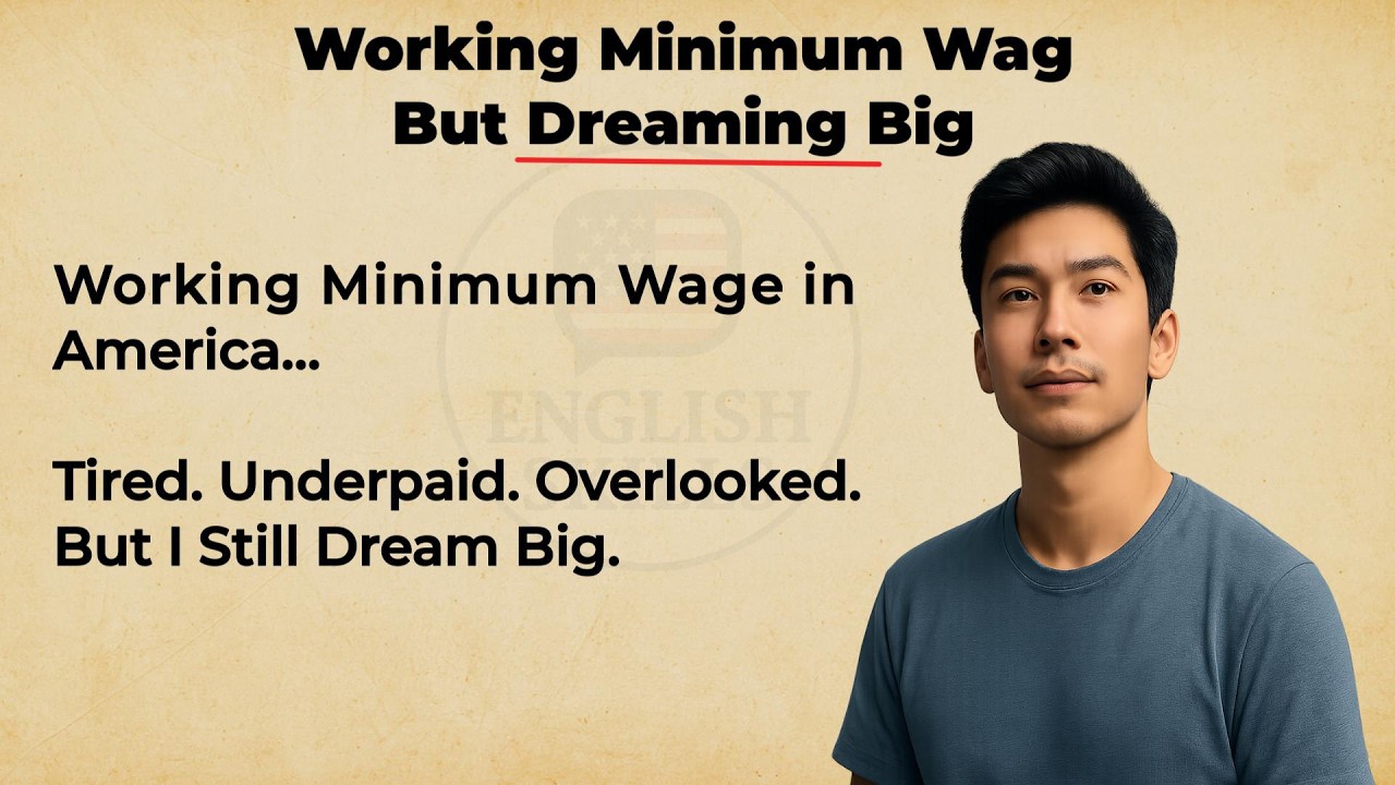 Working Minimum Wage but Dreaming Big 🔥|| Immigrant Life & Building Success in America ✅