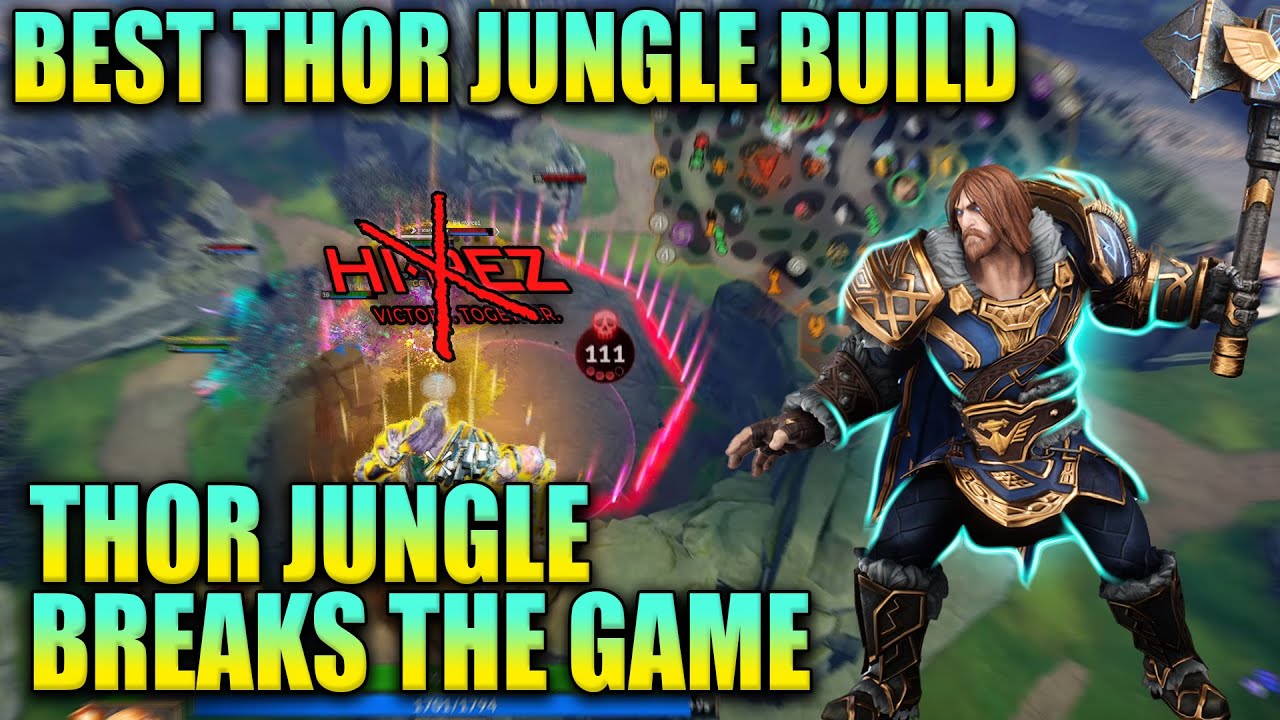 BEST Thor Build Makes them RAGE QUIT | Epic Games Buyout?? My thoughts. | Play by Play Thor Jungle