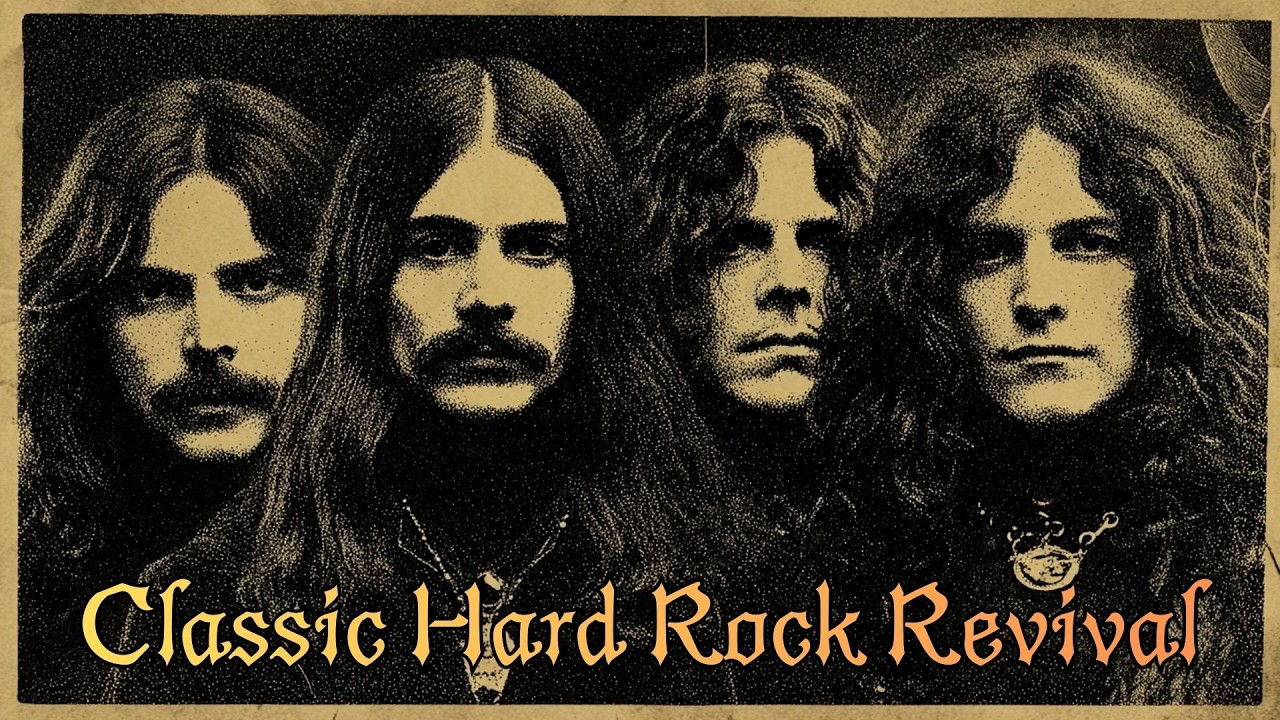 70s Classic Hard Rock Revival | Proto-Metal, Dark Occult Rock & Forbidden Heavy Distortion