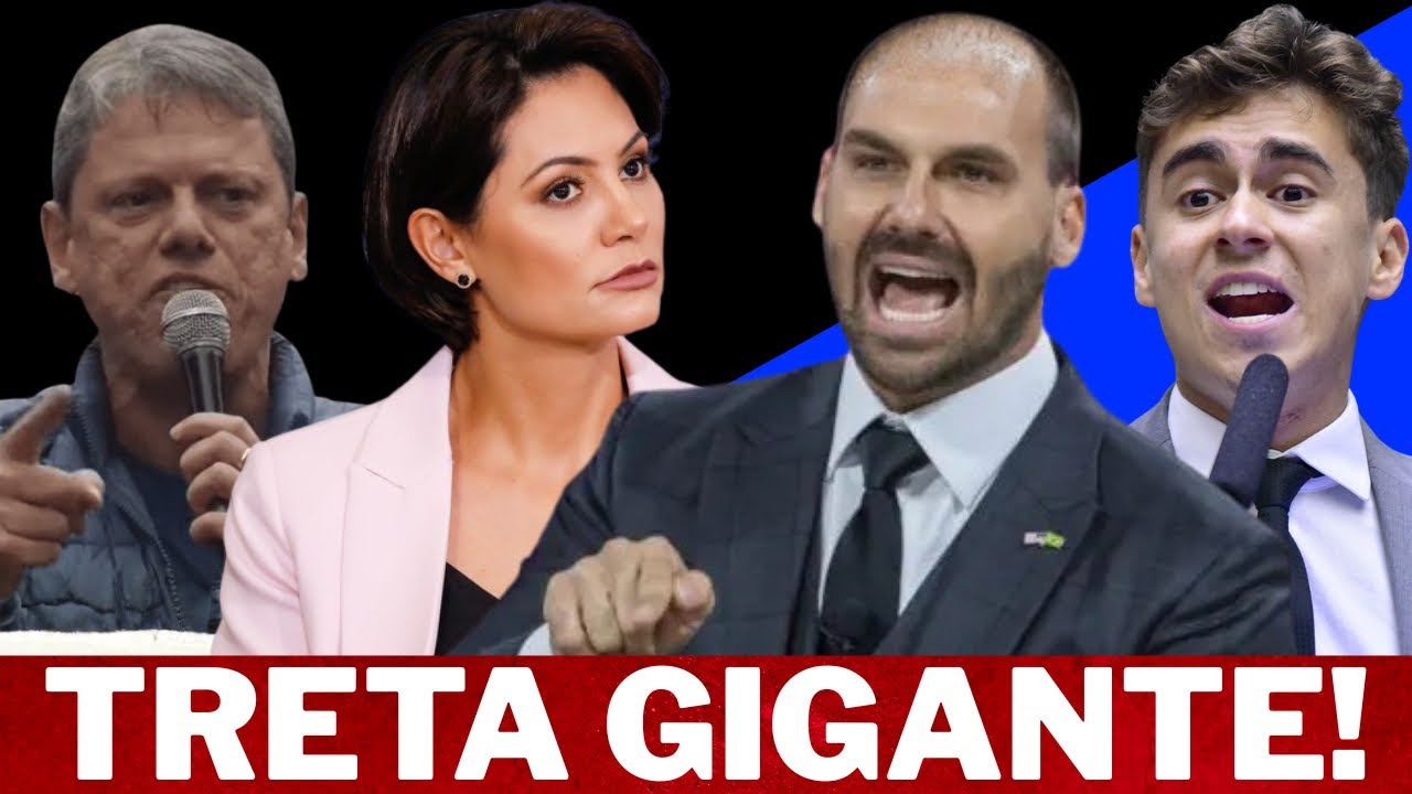 AGORA! TARCÍSIO CANCELA IDA A EVENTO DE NIKOLAS EM BRASILIA! E CRISE AUMENTA!