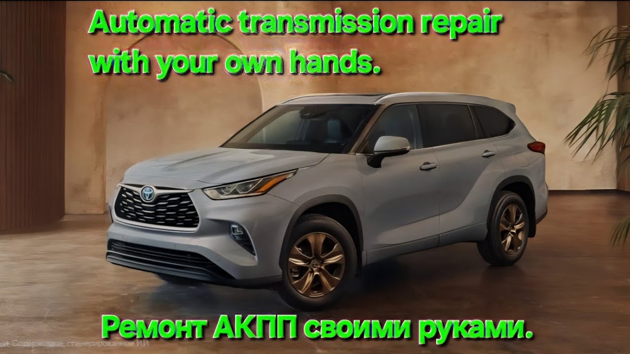 Тойота Хайлендер Сборка  АКПП UA80F.  8 ступеньчатая   2023 года .