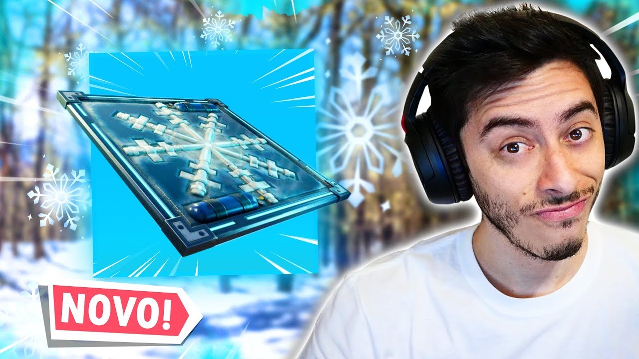 ACHEI A NOVA TRAP E VIREI O TONY HAWK! - Fortnite