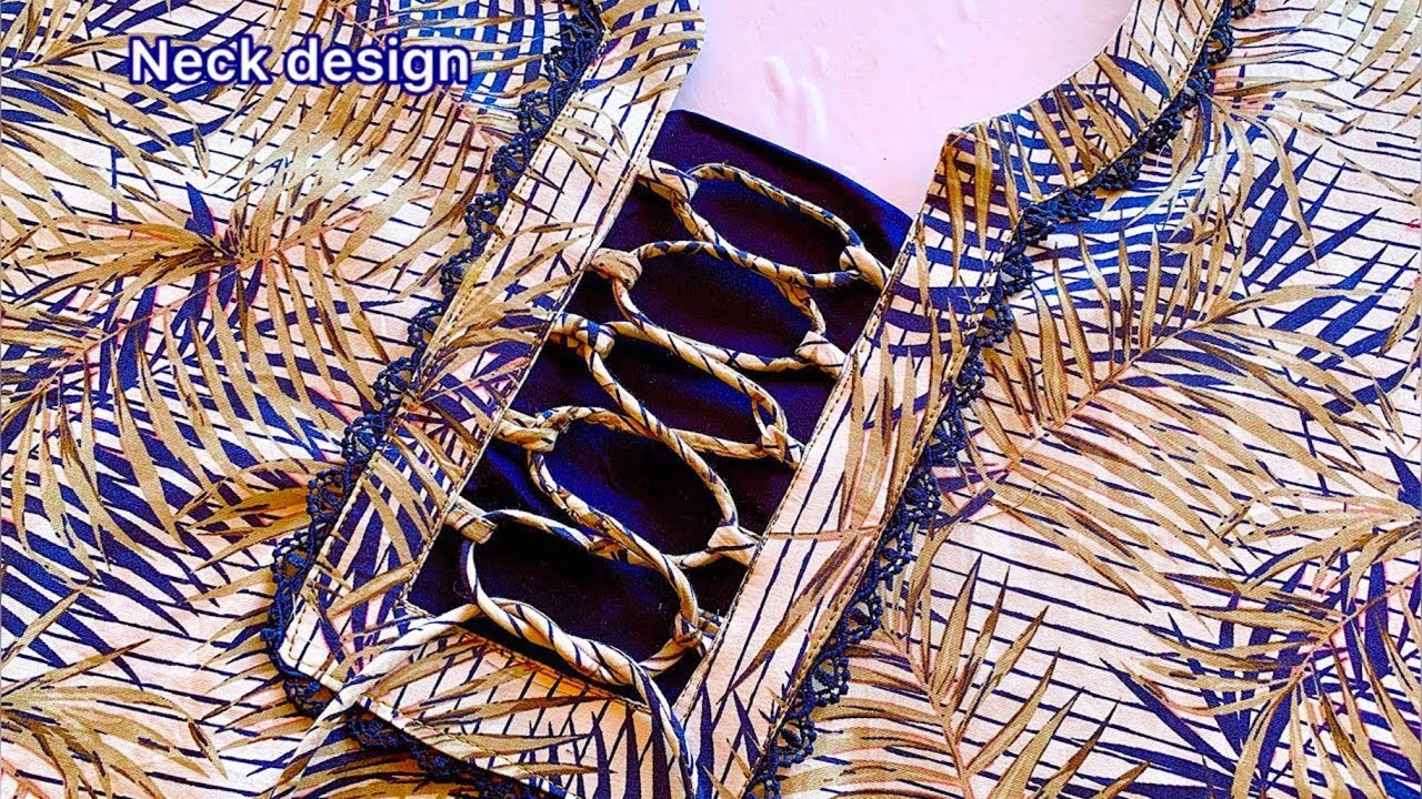 Neck design.Samreen designs ​⁠@ReetDesigns