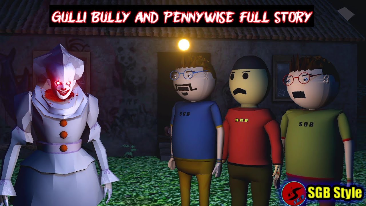 Gulli Bulli vs Pennywise & Khooni Baba – Full Horror Cartoon Story 👻 | #SGBStyle | Complete Episode