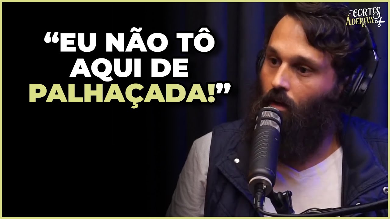 Convidado afirma que a Terra n&atilde;o &eacute; REDONDA e acaba em DISCUSS&Atilde;O | &Agrave; Deriva Cortes