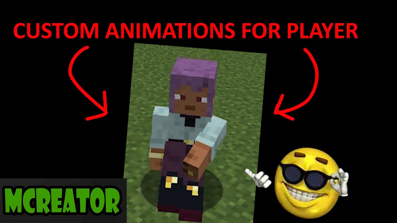 How to add CUSTOM Player Animations | MCREATOR