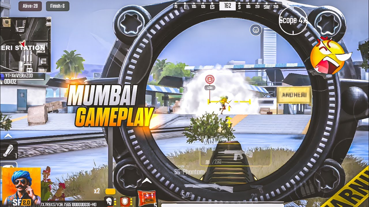 SCARFALL 2.0  FIRST MUMBAI MAP GAMEPLAY OF 2026 🔥 | ZYRO DISABLE GAMEPLAY 💀 | 
