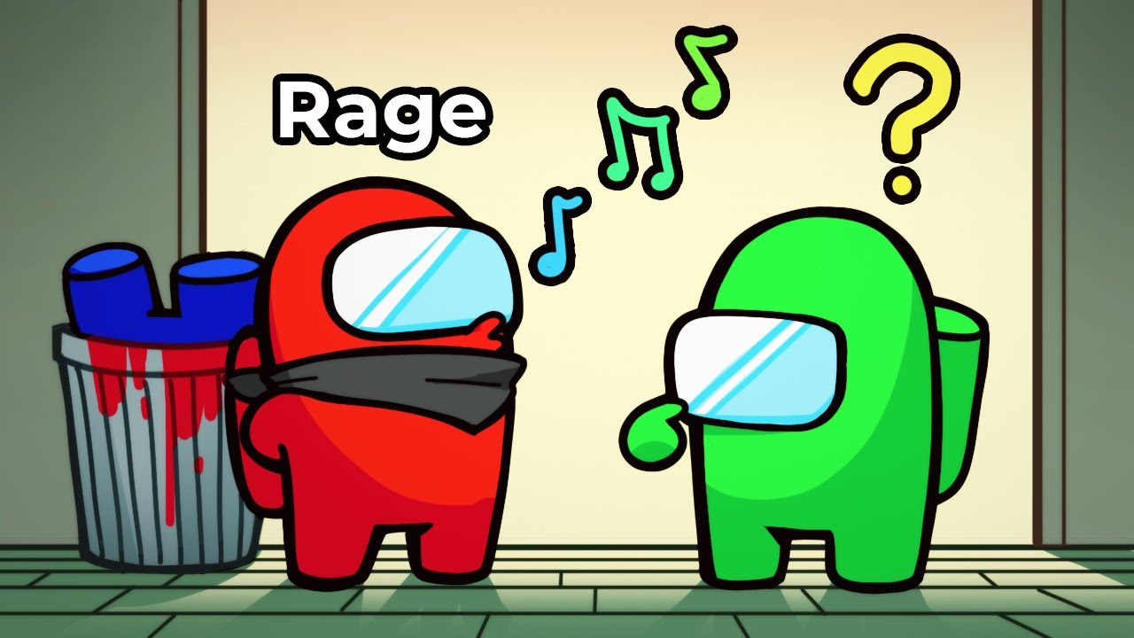 How to HIDE BODIES in AMONG US!!