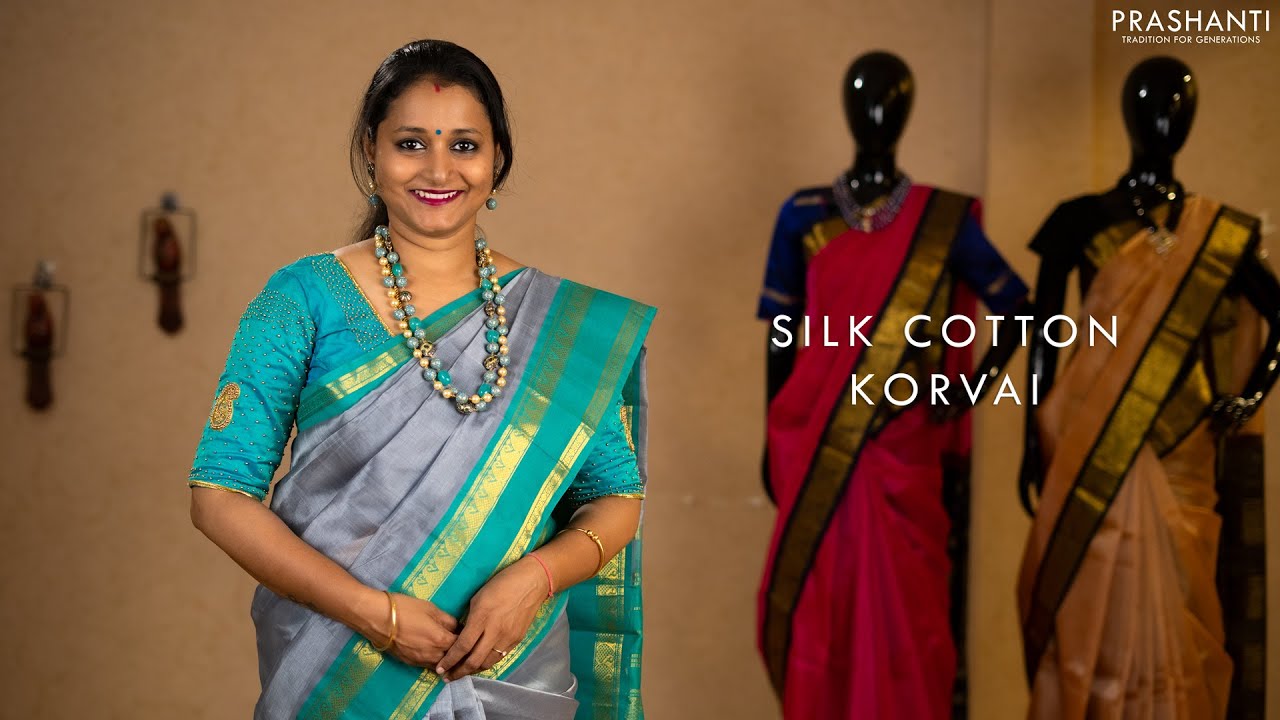 Silk Cotton Korvai Sarees | 9 Ap 2021 | Prashanti