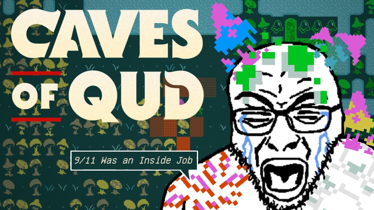 Caves of Qud / +1000 Reputation with Fungi - LIVESTREAM VOD
