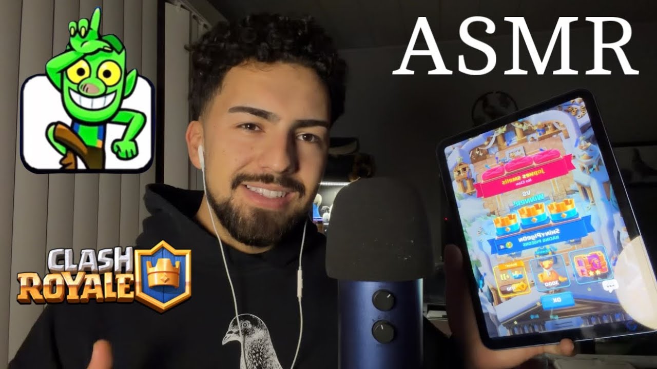ASMR Clash Royale – Звуки рта и расслабляющий мегадрафт