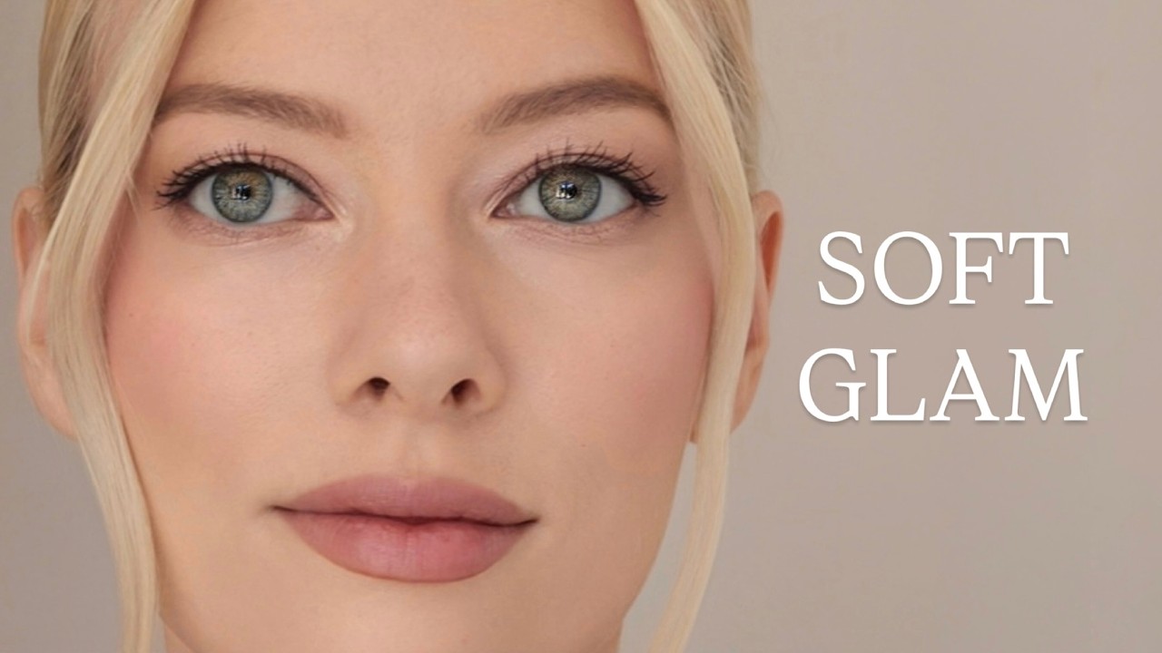Natural Glam Makeup Tutorial For Beginners | Elena Rachitskaya