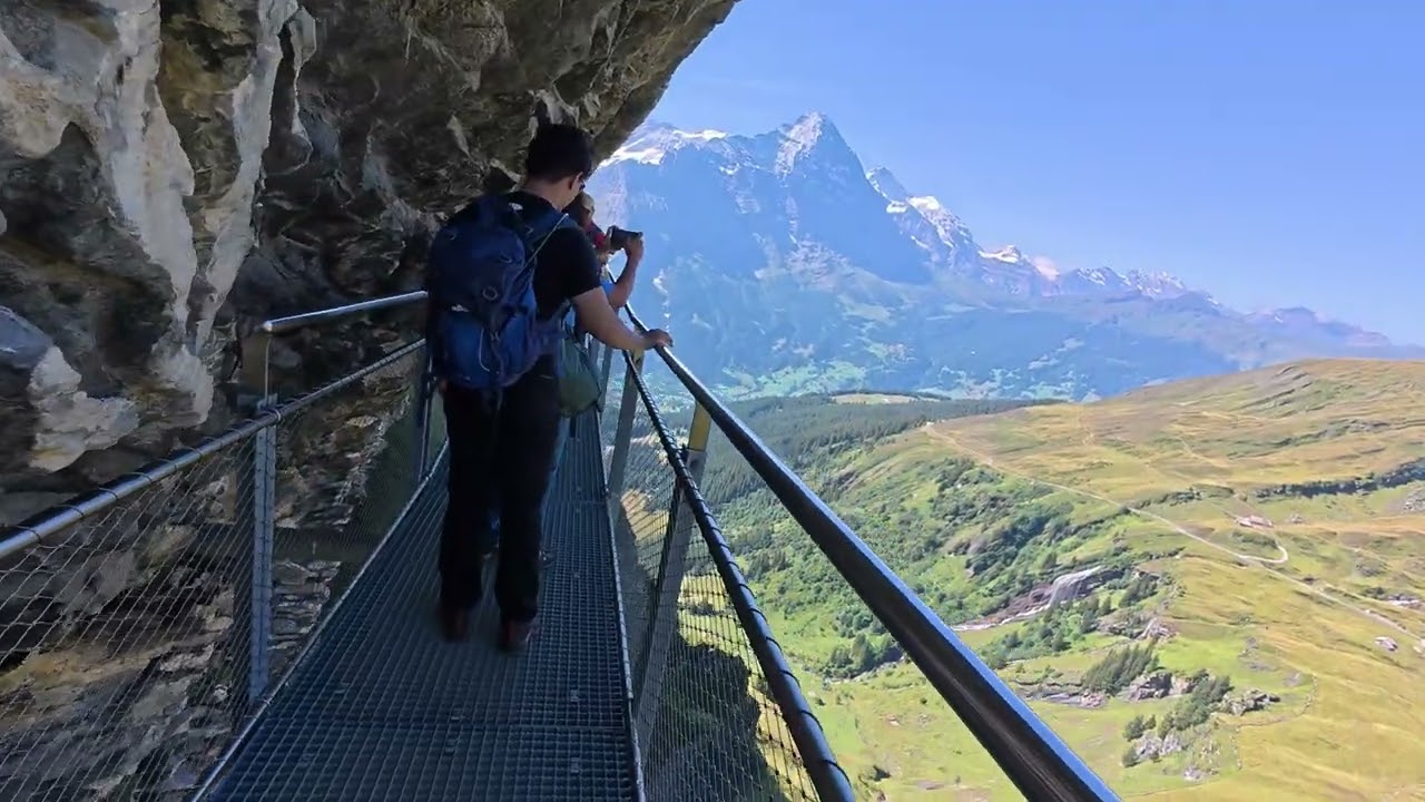 Grindelwald First, the First Cliff Walk